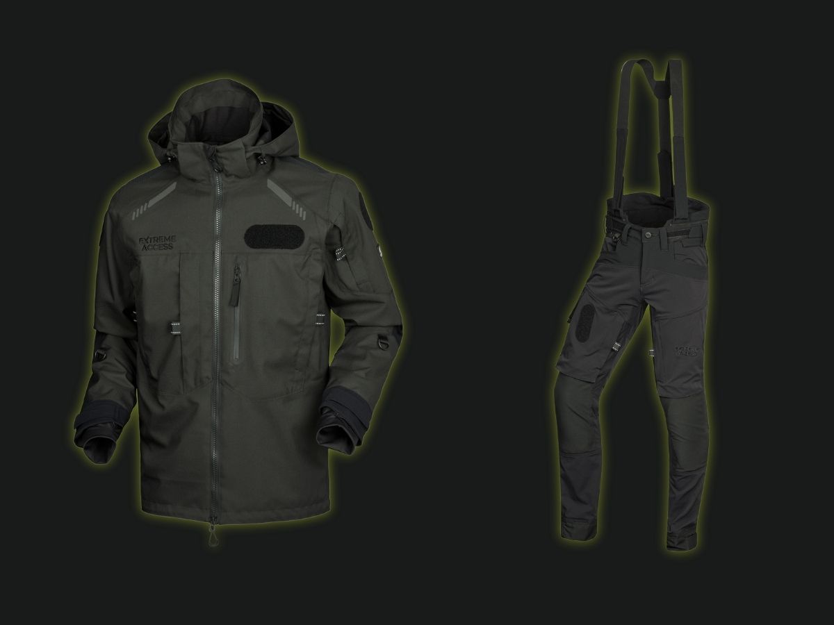 DARK collection jacket and trousers